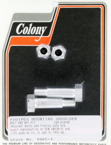 FOOTPEG MOUNT BOLTS